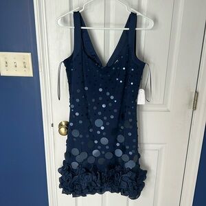 NWT :  Jessica Simpson women’s size 12 dress blue formal dress